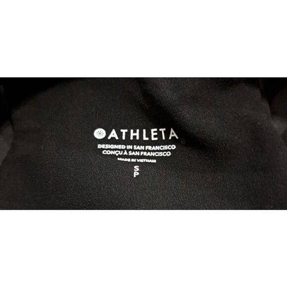 ATHLETA Sports Bra Size Small A-C Cup Gray Camo Gray Conscious Crop Bra - Picture 6 of 8